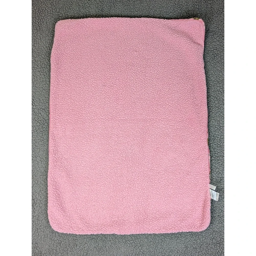 Bass Pro Shops TrueTimber Pink Camo Sherpa Lined Baby Blanket Girls 39